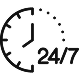 24h/24 7j/7